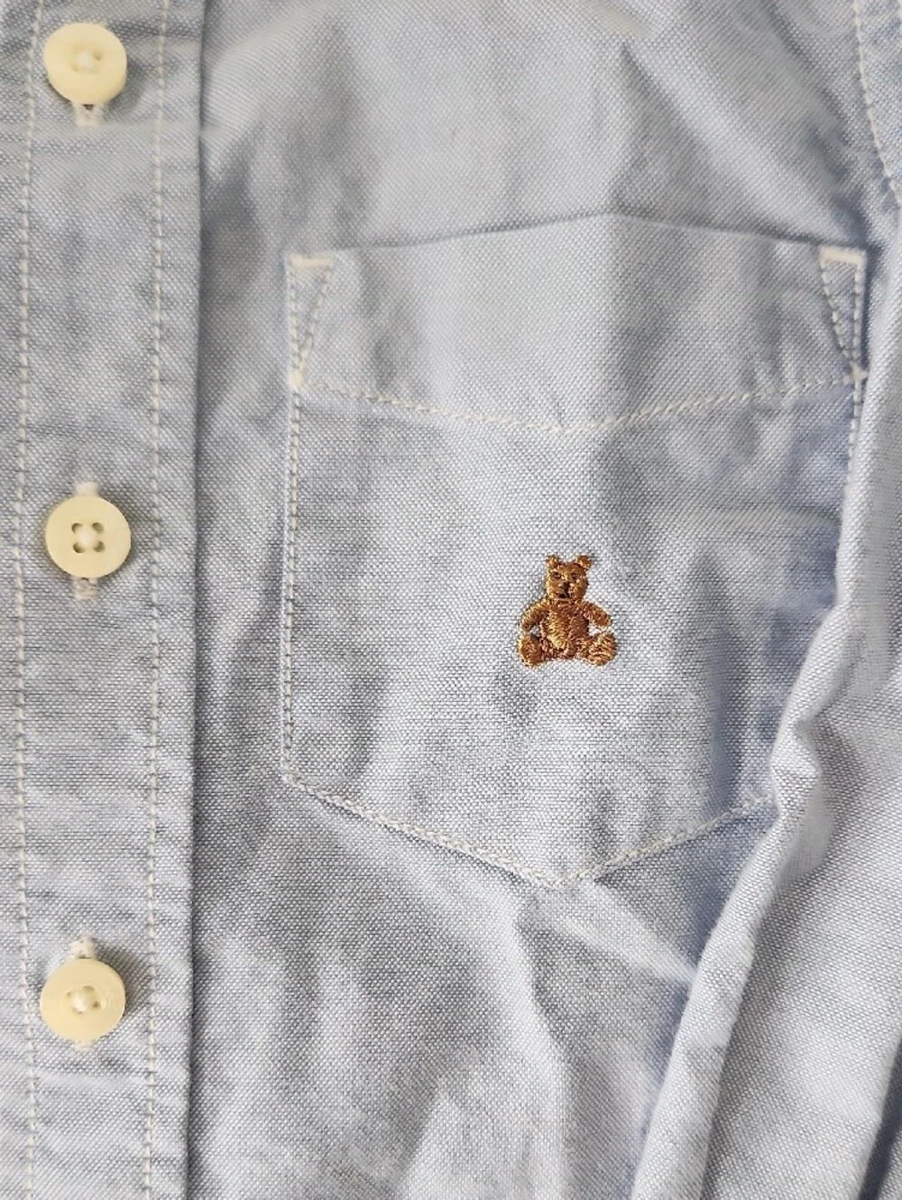 Baby GAP Light Blue Button-Down Casual Shirt